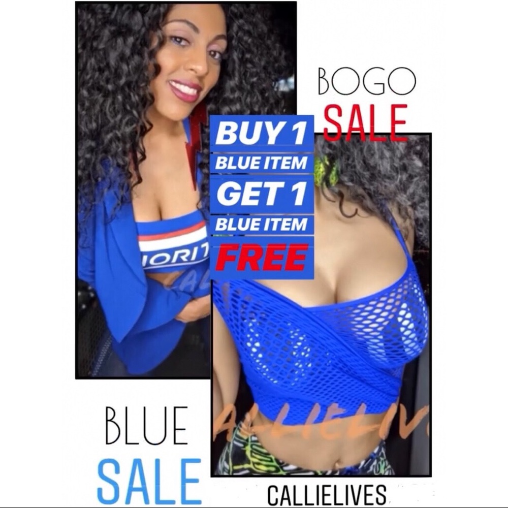 TUES SALE BOGO BLUE ITEMS + FREE SHIPPING ON $75 - Picture 2 of 6